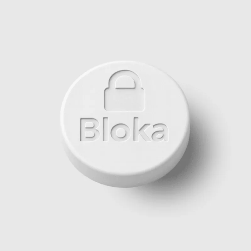 Bloka Tag white